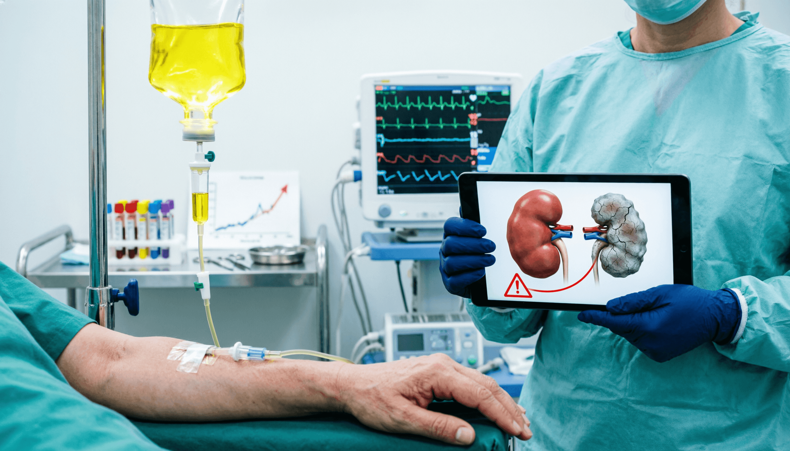 Протоколы скрининга пациентов с почечной дисфункцией перед инфузионной терапией